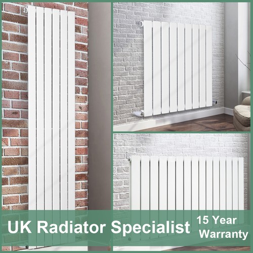 White flat panel column - white,