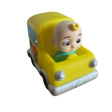 Cocomelon Mini Vehicle Yellow Bus Toy Kids Educational Collectible Car vgc