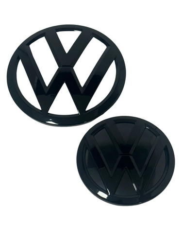 Front rear grille badges - &,