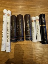 Assorted cigar tubes - cigar,