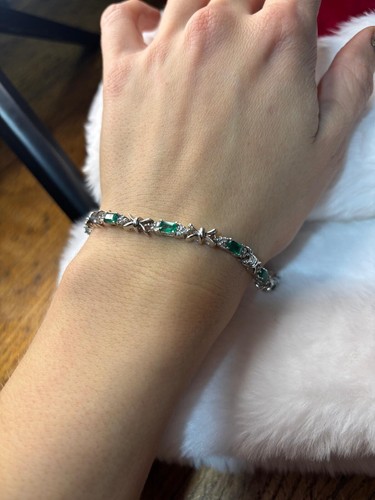 Vintage emerald and diamond - vintage,