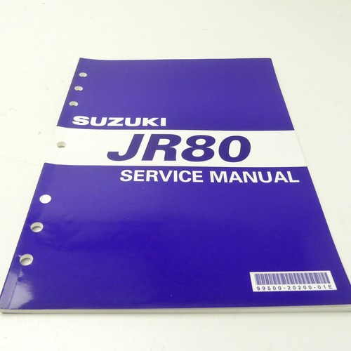Genuine suzuki workshop - jr, 80