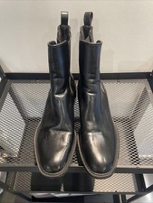 Zara Women’s Black Ankle Boots Size 6