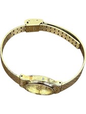 Pulsar Gold Analogue Wristwatch Stainless Steel Watch - Vintage Style