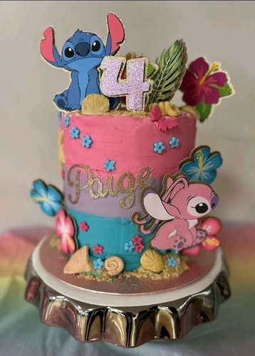 Personalised card cake topper - personalised,