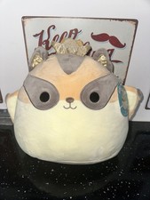 Ziv the Sugar Glider Squishmallow Crown, 12" Soft Toy Plush with tag