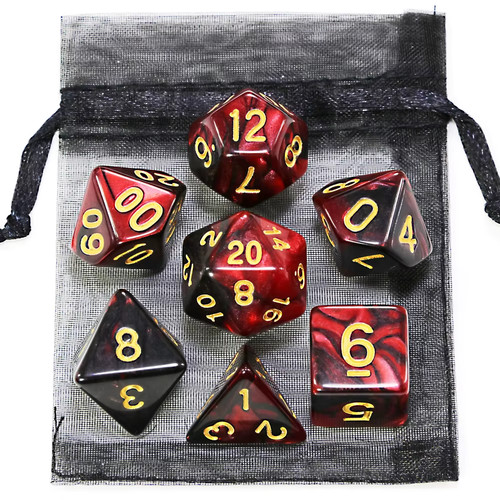 Dnd rpg dice set piece - set, 7