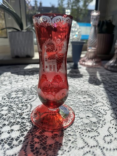 Vintage bohemian ruby - vintage,