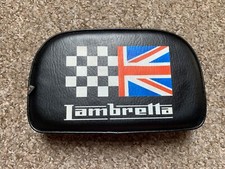 Lambretta Bolt On Backrest Pad (mod scooter) tsr THE SCOOTER REPUBLIC