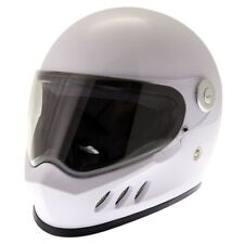 Frank Thomas FT833 Predator Motorcycle Helmet White