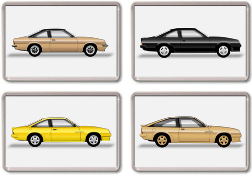 Fridge magnet opel manta - opel,