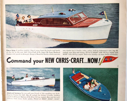 Chris craft super luxe boat - chris, de