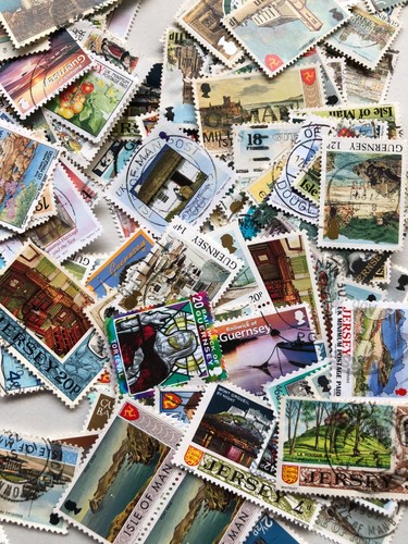 Channel island iom stamps - island/iom,