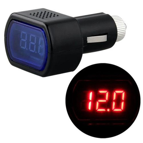 Car auto led voltmeter battery - car,