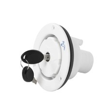 Lockable Gravity Water Inlet for RV Trailer with Secure Bayonet Cap Design