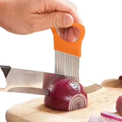 Onion holder vegetable cutter - onion,