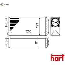 HEAT EXCHANGER INTERIOR HEATING 631 092 FOR SKODA FAVORIT/Van/Forman/Pickup 1.9L
