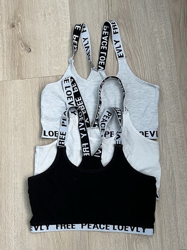Cropped bras size - 3,