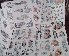 Tattoo flash 250 designs 40 - designs, on