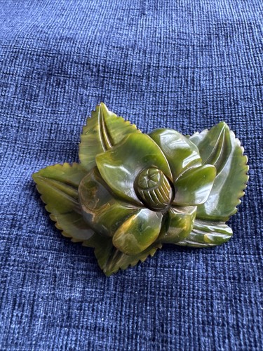 Antique art deco green swirls - art,