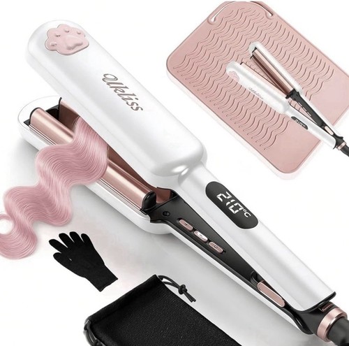Hair crimper triple - hair, barrel