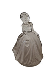 Vintage Crinoline Lady Glass