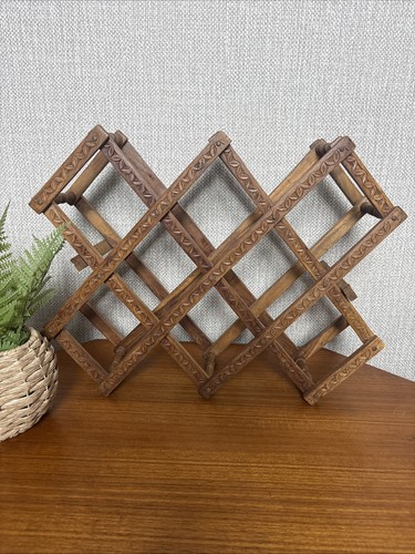 Vintage handcarved wood ornate - vintage,