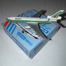 Schabak Vintage ALITALIA DC-10 Diecast Model Aircraft 1:600 Boxed VGC
