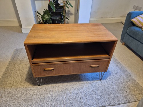 Vintage plan teak tv - teak,