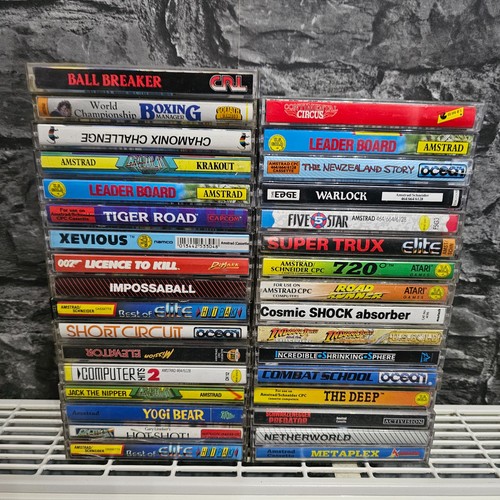 Amstrad cpc 464 - games, select