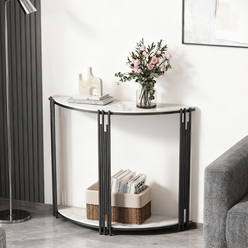 Minimalist half round entryway - minimalist, half-round