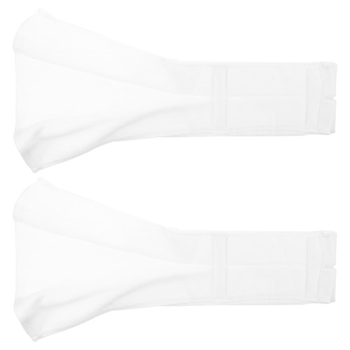 2pcs white cotton football - white,