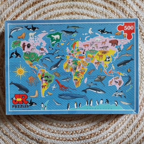 Animal world map 500 large - world,