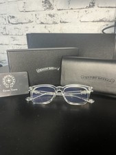 Chrome Hearts Blue Light Blocking Glasses Framed Silver