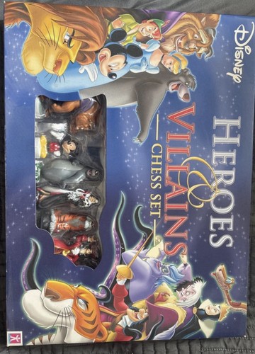 Disney chess set heroes - disney,