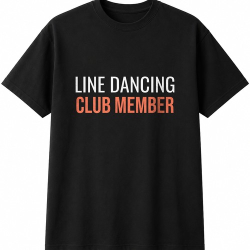 Line dancing club member - line, mens