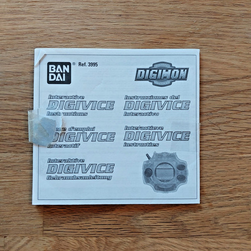 Digimon digivice user - digivice, manual