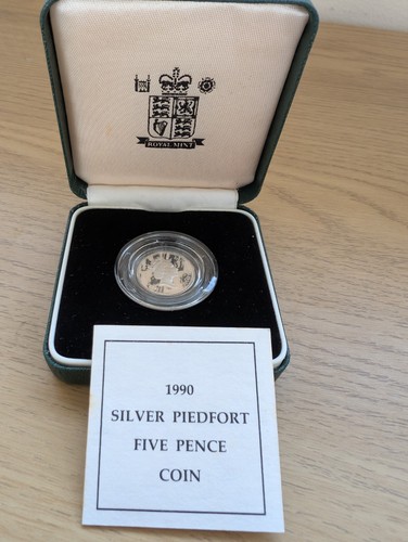 1990 royal mint silver - uk,