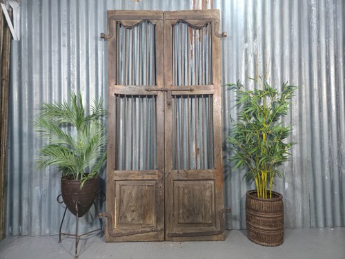 Pair vintage rustic indian - pair,