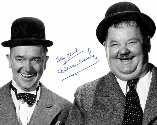 Laurel and hardy 10x8 - ,
