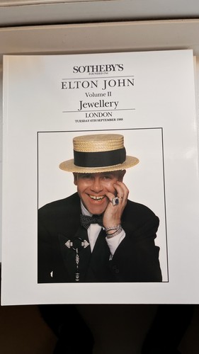 Elton john sothebys auction - elton,
