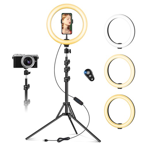 Led ring light tripod stand - ring,
