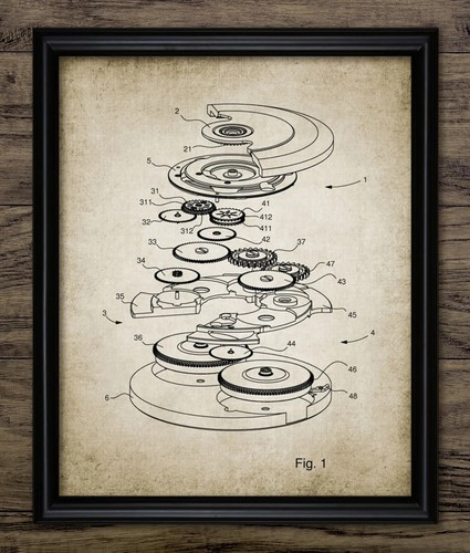 Watch self winding - winding, mechanism