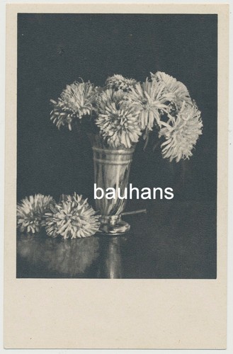 Postcard vase with flowers - ,
