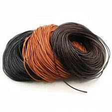 Leather Round Cord Thong Rope DIY Jewelry Necklace Making String