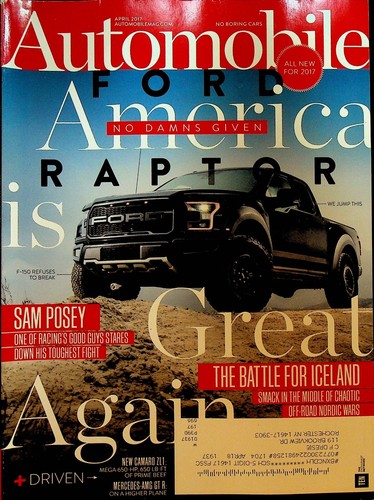 Automobile magazine april 2017 - automobile,