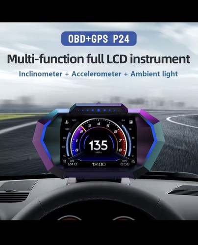 Obd gps hud - obd, +