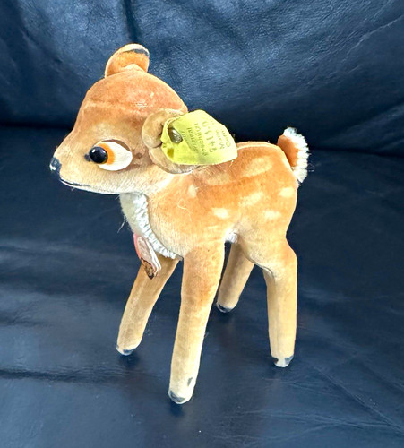 Vintage steiff disney bambi - disney,