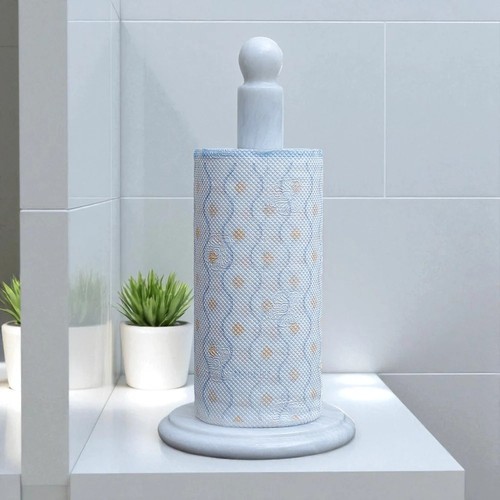 Marble paper towel holder - marble,