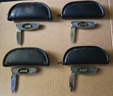 Franklin Mint Legend of the Railroad Locomotive Collector Knives Full set of 8 